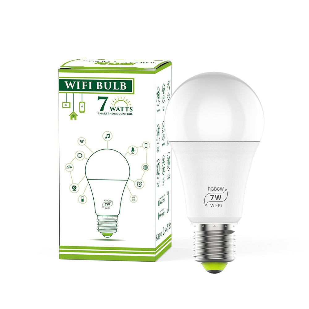 LED Smart Wifi Bulb Supports Alexa And Google
