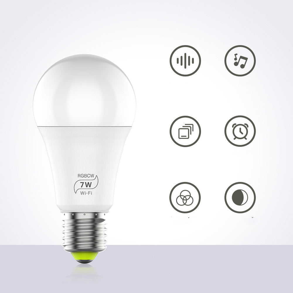 LED Smart Wifi Bulb Supports Alexa And Google