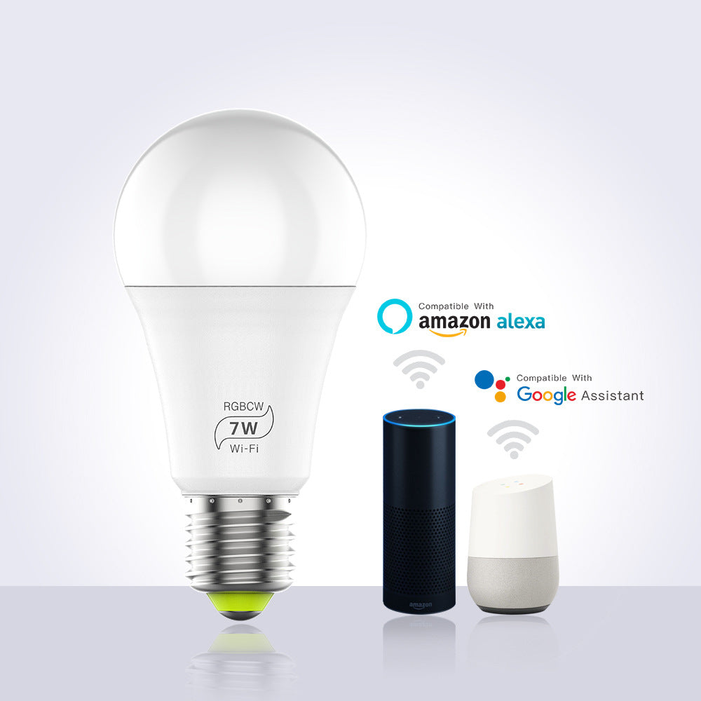 LED Smart Wifi Bulb Supports Alexa And Google