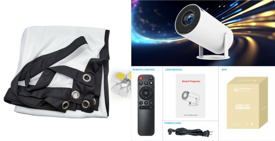 Home Theater Entertainment Portable Small Projector