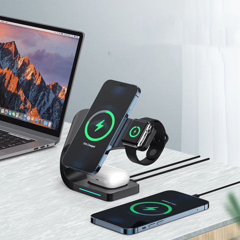 Magnetic Wireless Charging 15W Fast Charging Stand