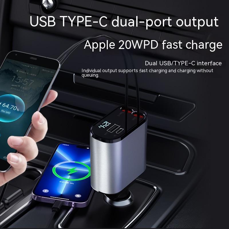 Super Fast Charging Car Cigarette Lighter Adapter